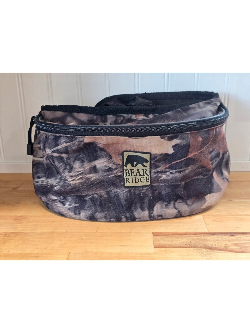 Bear Ridge Camouflage Hunting Waist Pack with Multiple Zippered Pockets and Easy